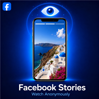 View Facebook stories anonymously